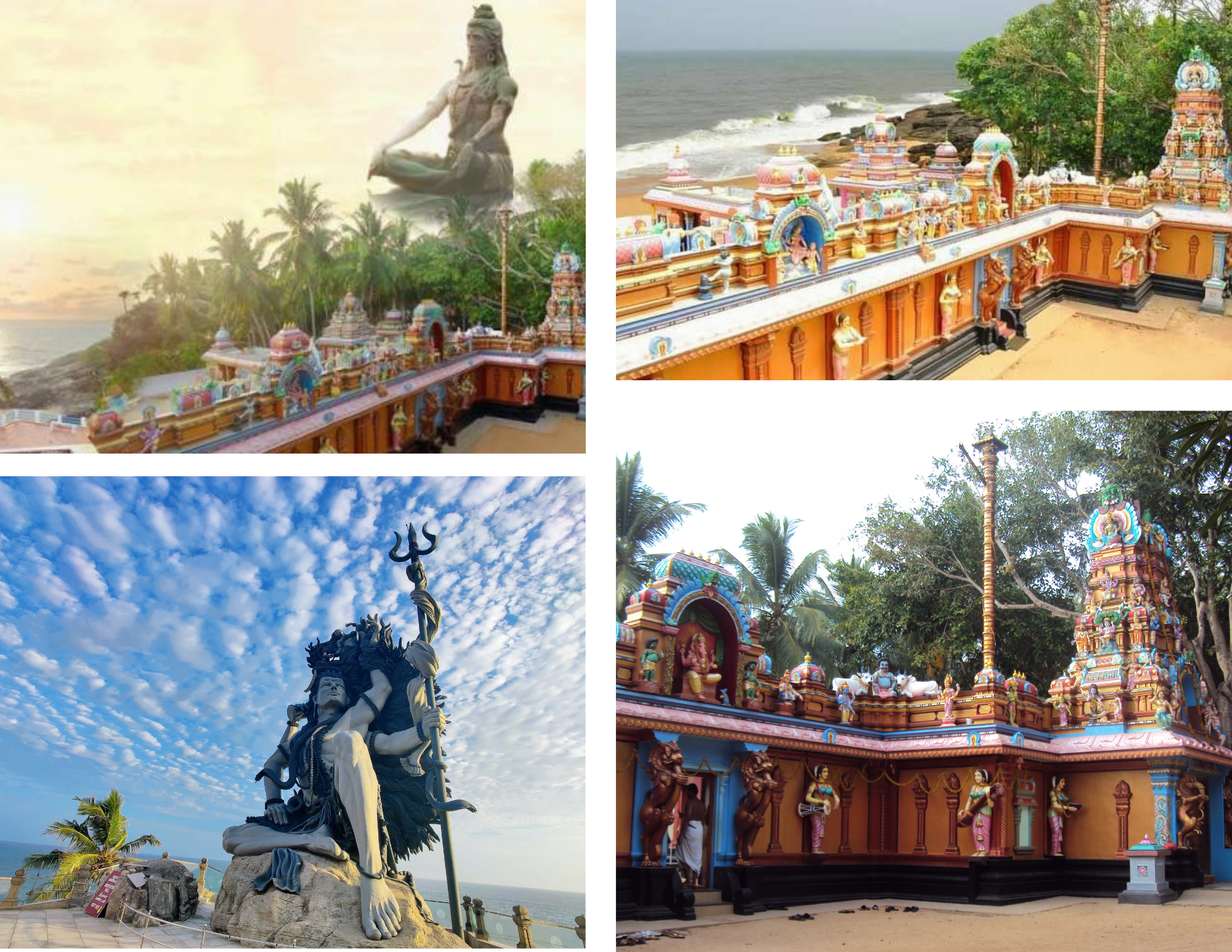 Azhimala Shiva Temple taxi Kovalam Kerala – cliffside temple tour with sea view